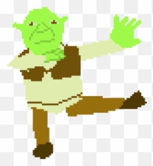 Download Shrek Dabbing Png Image With - Transparent
