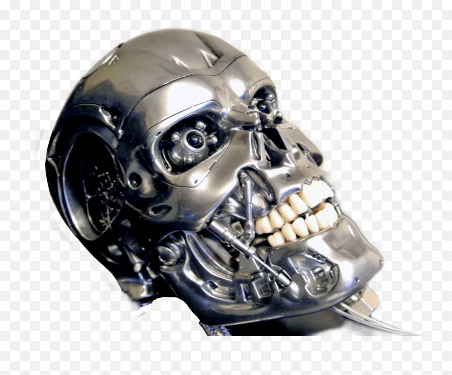 Terminator Skull - Casco Terminator Png,Terminator Png