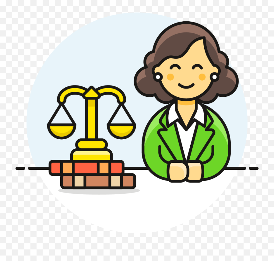 Female Lawyer Clipart Png Transparent - Clipart Lawyer,Asian Png