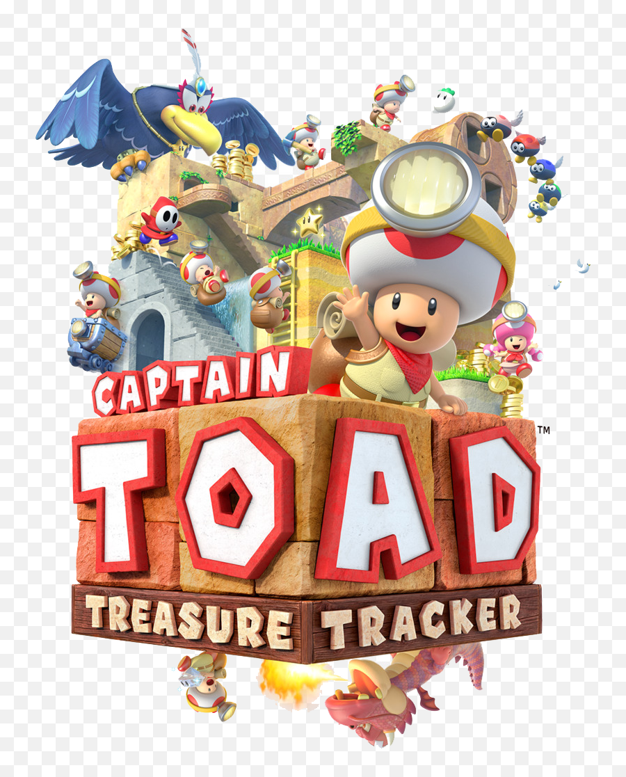 Captain Toad A Puzzle Loveru0027s Treasure Trove U2013 The Vector - Captain Toad Treasure Tracker Logo Png,Toad Png