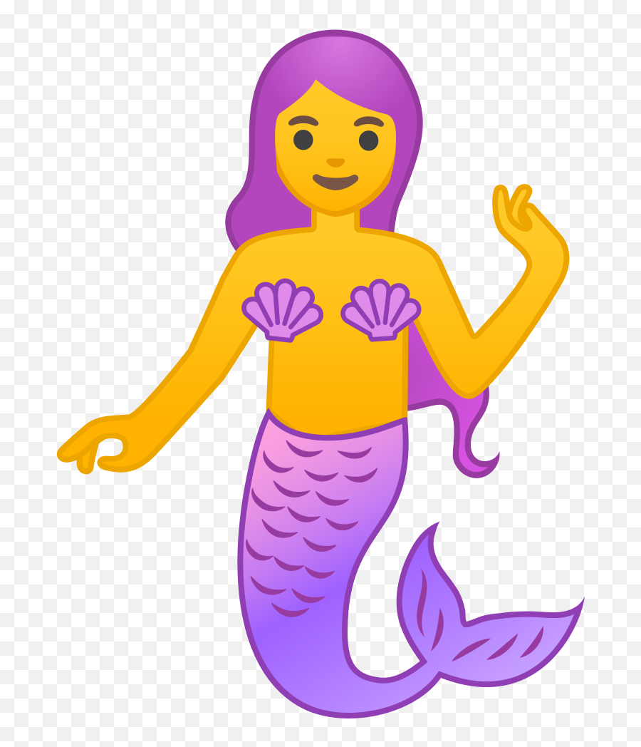 Mermaid Icon Noto Emoji People Stories Iconset Google - Emoji Mermaid Png,Mermaid Png
