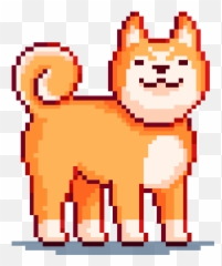 Doggo - Pixel Art Png,Doggo Png