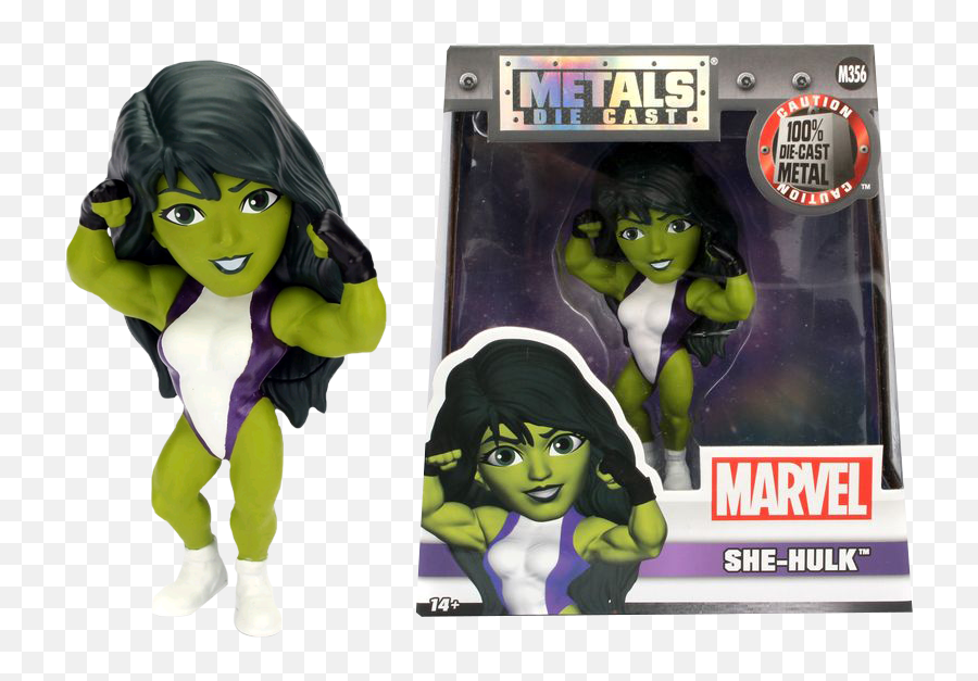 Download Hd She Hulk Metals Die Cast - Marvel Metals Die Cast Png,She Hulk Png