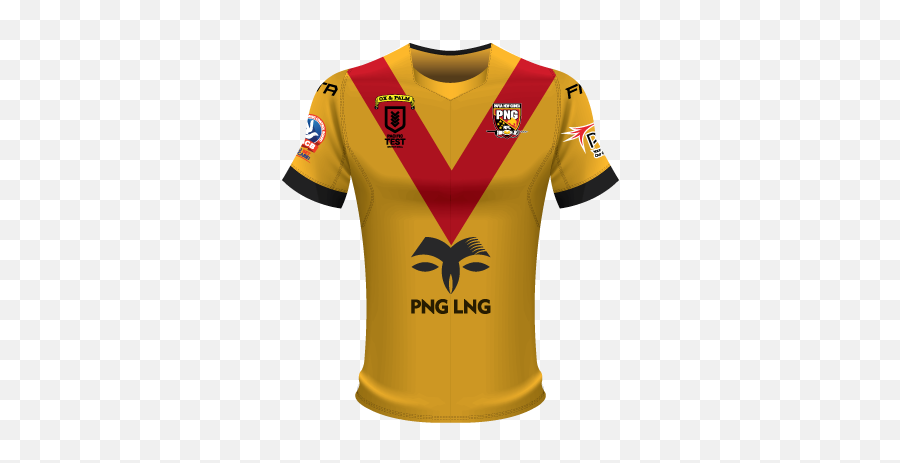 Papua New Guinea Kumuls Jersey - 2017 Rugby League World Cup Png,Jersey Png