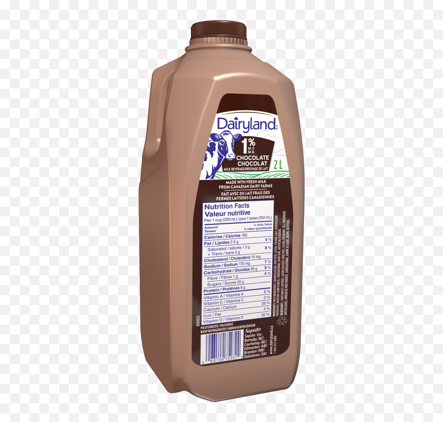 Dairyland Chocolate Milk Jug - Plastic Bottle Png,Milk Jug Png