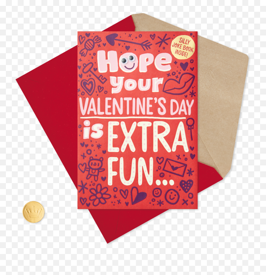 Valentine Png Images - Silly Jokes Valentines Day Card Art Paper,Hallmark Logo Png