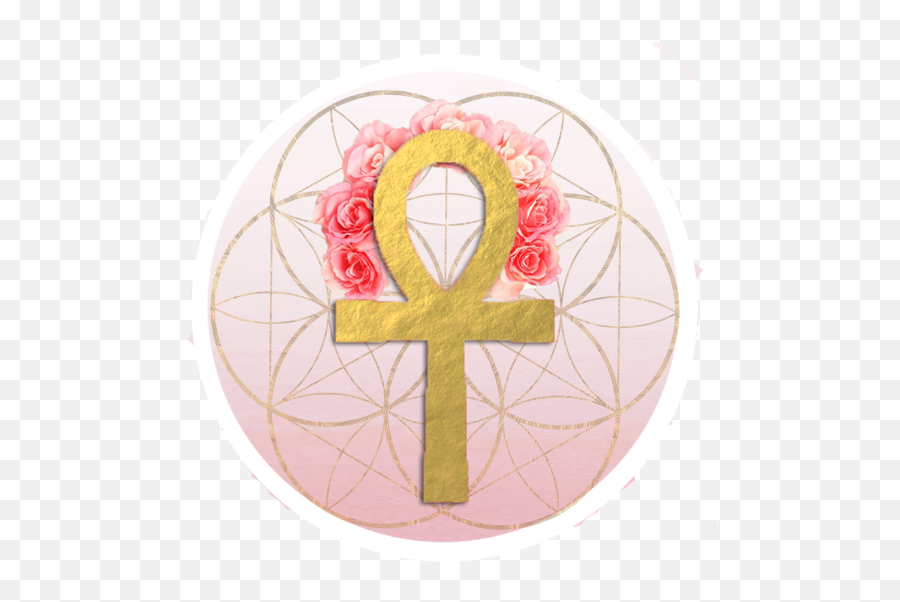 Magdalena Rising A Free Journey Into The Heart Of Rose - Circle Png,Ankh Transparent
