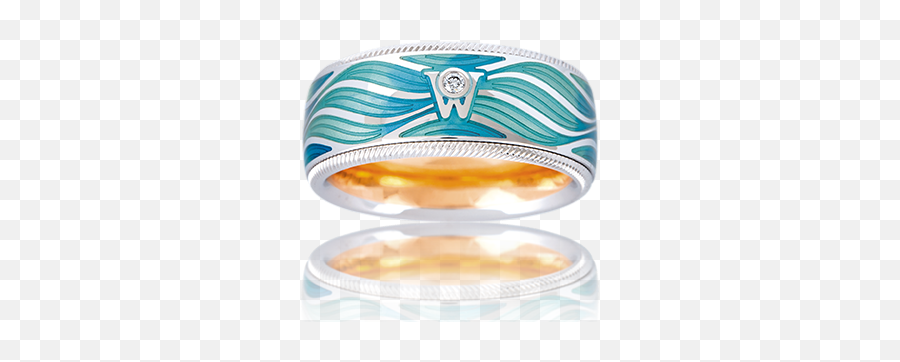 Wellendorff - Magic Waves Ring Magic Water Rings Png,Waves Transparent