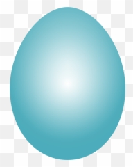 Clipart - Blue Green Easter Egg Png Download Full Size Transparent