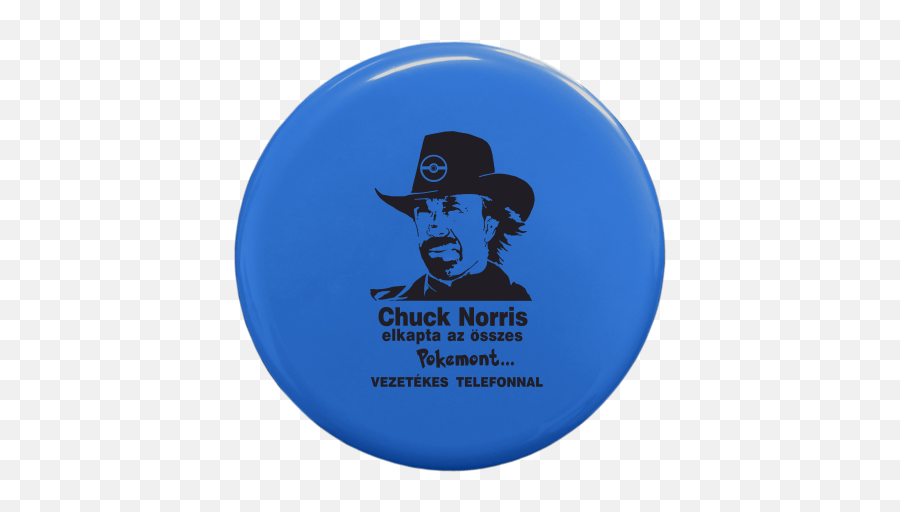 Frisbee With Printing Chuck Norris U0026 Pokemons - Chuck Norris Memes Developer Png,Chuck Norris Png