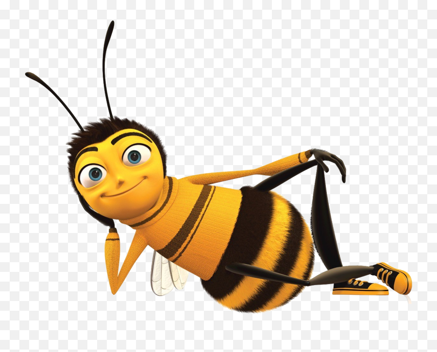 Bee Free Png Transparent - Barry Transparent Bee Movie,Queen Bee Png
