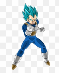 Download Hd Ssj Vegeta Png Image Black And White Library - Vegeta Ssj Blue,Vegeta Png