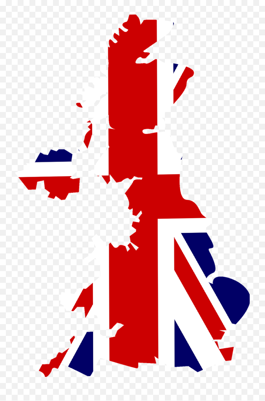 England Great Britain United Kingdom - Britain Map Flag Png,Ireland Flag Png
