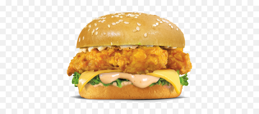 Fish Burger U2022 Sultan Delight - Zinger Cheese Chicken Burger Png,Fried Fish Png
