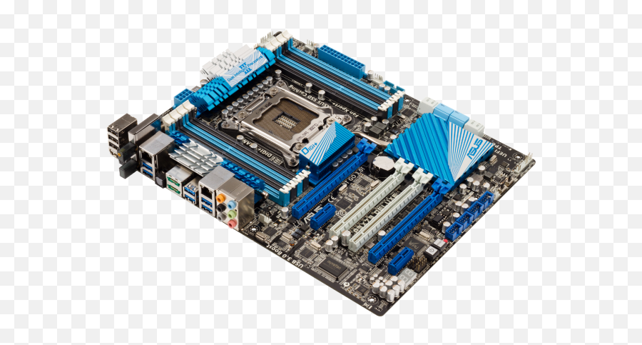 Computer Motherboard Png Picture - Asus P9x79,Motherboard Png