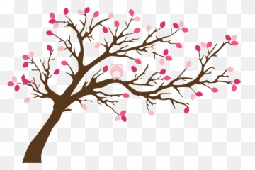 Wall Tree Stickers Vector Clipart - Ideas For Bedroom png