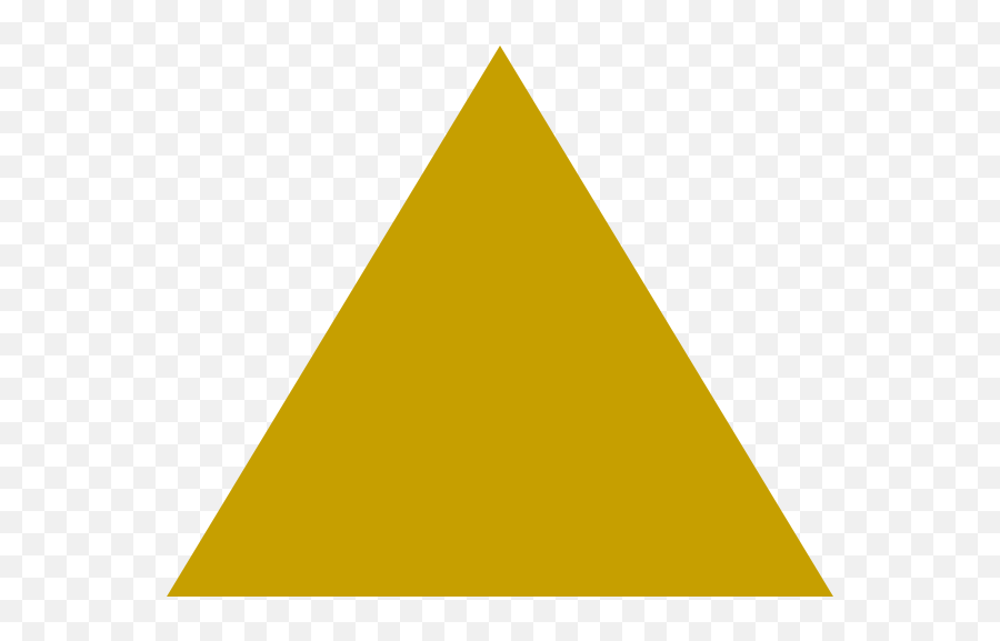 Sorting Hat - Yellow Triangle No Background Full Size Png Vertical,Sorting Hat Png