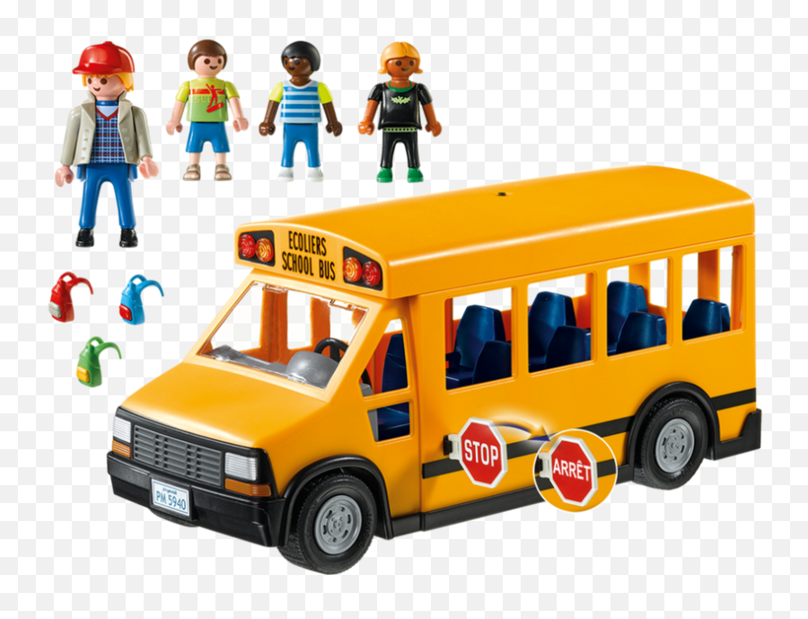 Playmobil School Bus - Mary Arnold Toys School Bus From Playmobil Png,School Bus Png