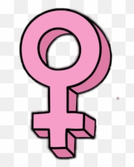 Feminist Symbol Transparent Cartoon - Jingfm Feminism Clipart png
