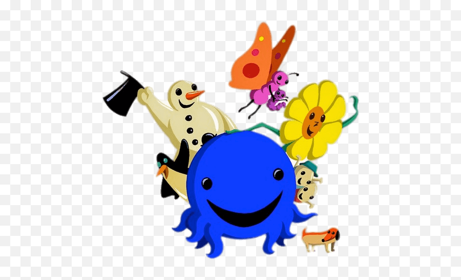 Octopus And His Friends Transparent Png - Oswald The Octopus,Friends Transparent