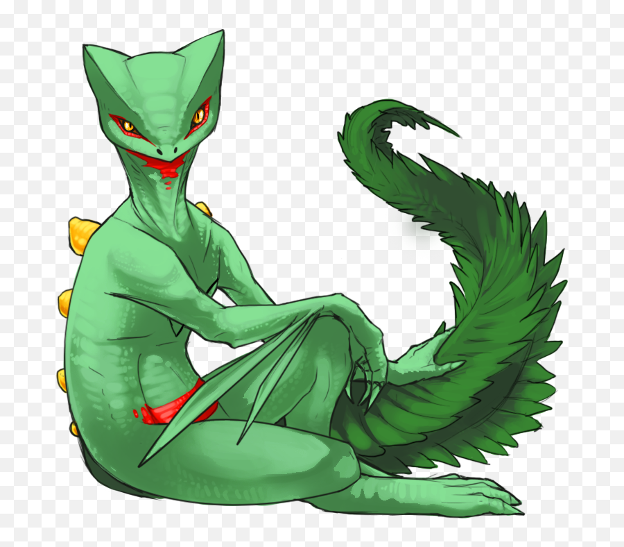 Download View Sceptile - Pokemon Realistic Sceptile Art Png,Sceptile Png