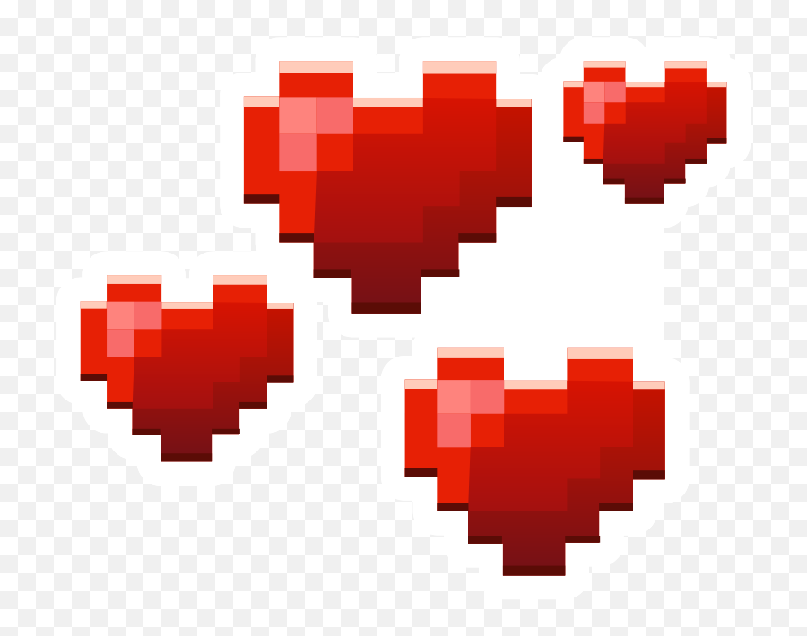Minecraft Stickers - Minecraft Pig Stickers Png,Minecraft Heart Transparent