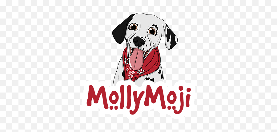 Mollymoji The Dalmatian Emojis - Doggymojis U0026 Pet Friends Dalmatian Png,Dalmatian Png