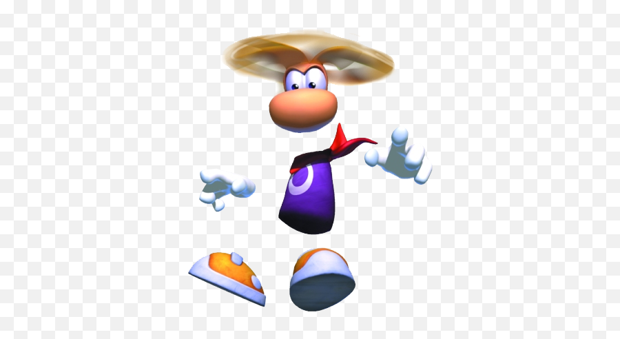 Download Rayman 2 Png - Rayman 2 Render Transparent Png Happy,Rayman Png