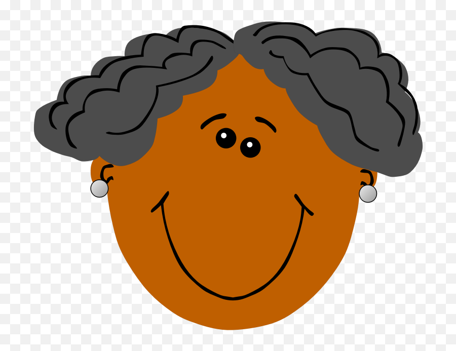 Grandmother Clipart Animated - African American Grandma Clipart Png,Grandma Transparent