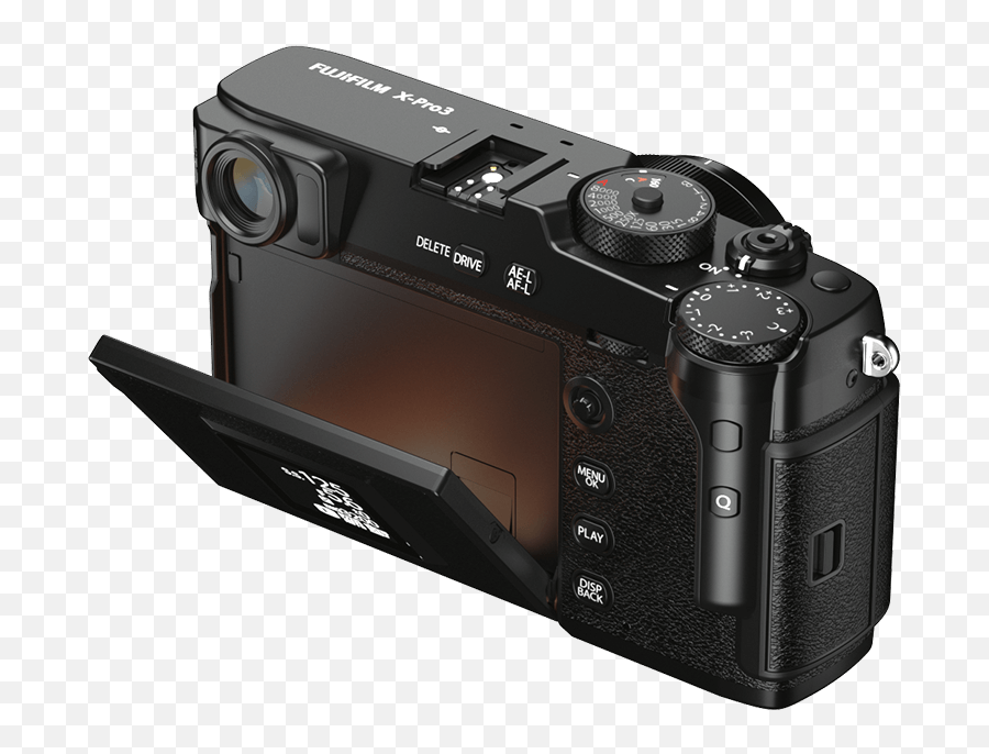 Fujifilm X - Pro3 Cameras Fujifilm Digital Camera X Series Fujifilm X Pro3 Body Png,Camera Screen Png