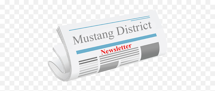 Communications U2014 Mustang District - Horizontal Png,Newsletter Icon