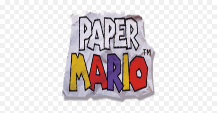Paper Mario Logo - Roblox Paper Mario Logo Png,Mario Logo Transparent