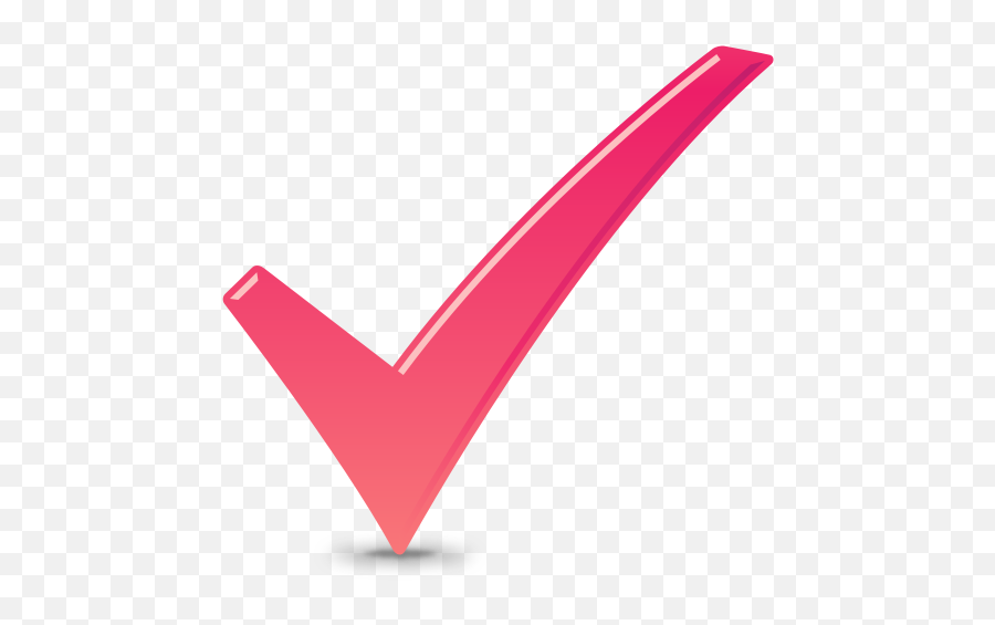 Public - Check Sign Pink Png,Check Image Icon