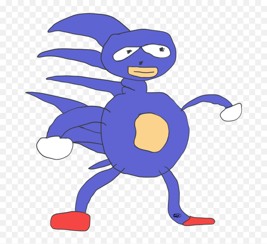 Sanic - Transparent Background Sanic Png,Sanic Png