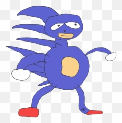 Sanic - Transparent Background Sanic Png,Sanic Png