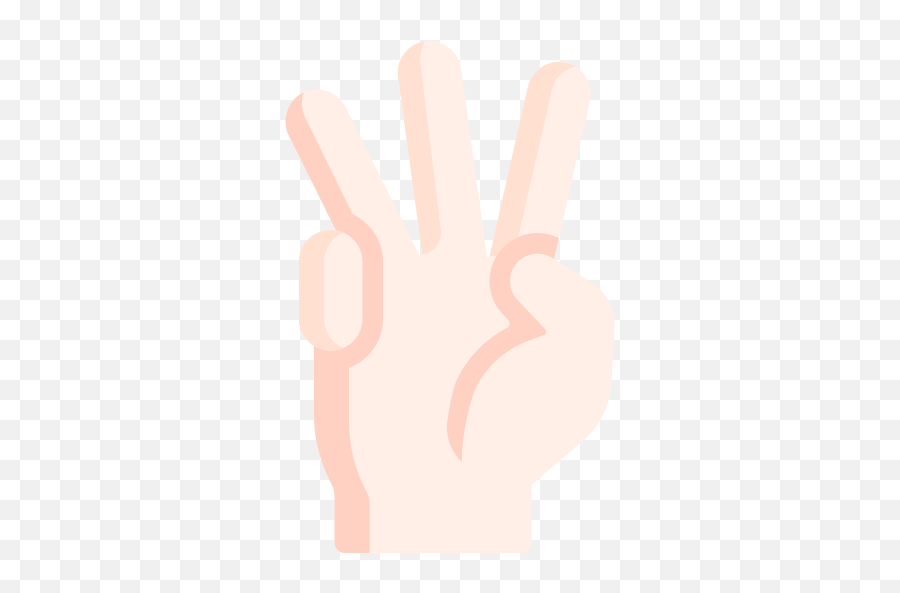 Three - Sign Language Png,Create Vulcan Salute Icon In Photoshop