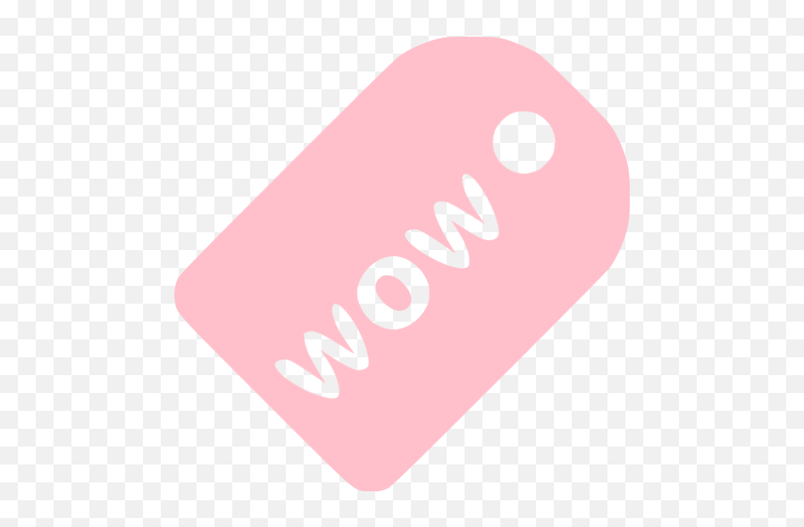 Pink Wow Badge Icon - Dot Png,Wow Icon Png