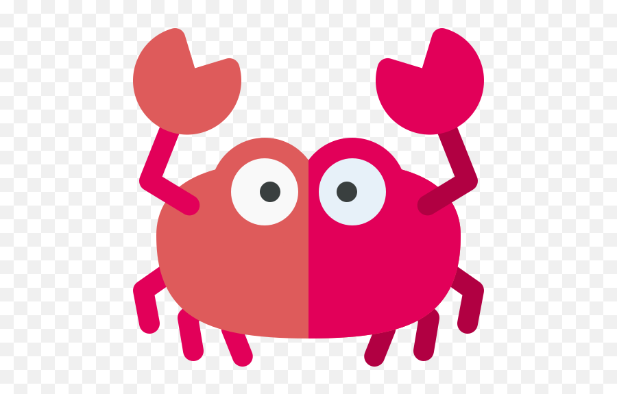 Crab - Happy Png,Hermit Crab Flat Icon