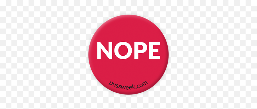 Nope - Collar Pin Png,Nope Png