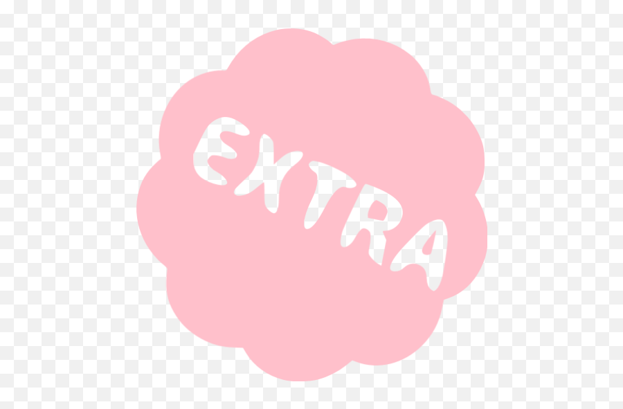 Pink Extra Badge Icon - Free Pink Badge Icons Extra Baby Pink Icon Png,Kakaotalk Icon