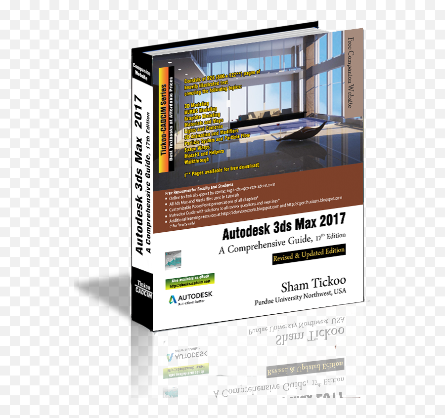 Autodesk 3ds Max 2017 A Comprehensive Guide Book By Prof - Exploring Autocad Civil 3d 2018 Pdf Png,Autodesk 3ds Max Icon