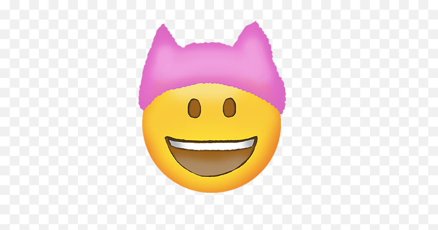 Krista Suhu0027s Pink Hat Emojis Iphone - Krista Suh Pink Hat Emoji Png,Women's March Icon