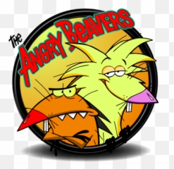 Cartoons Of The 90s - Angry Beavers Logo png
