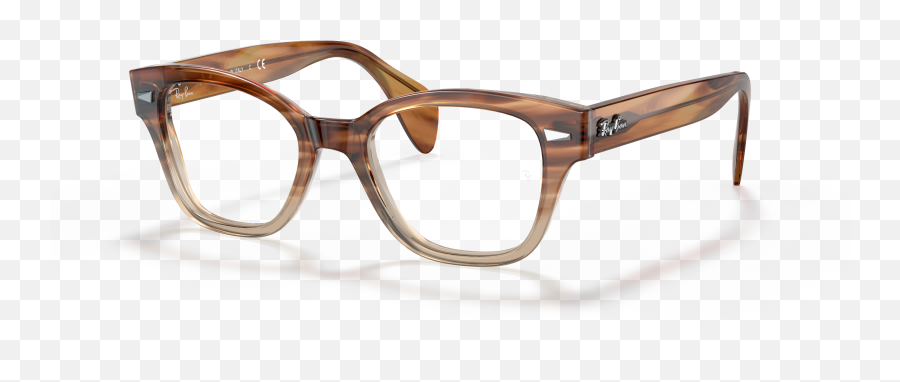 880 Eyeglasses With Light Tortoise Frame Ray - Ban Ray Ban 880 Png,Fashion Icon Adelle 100 Years Old