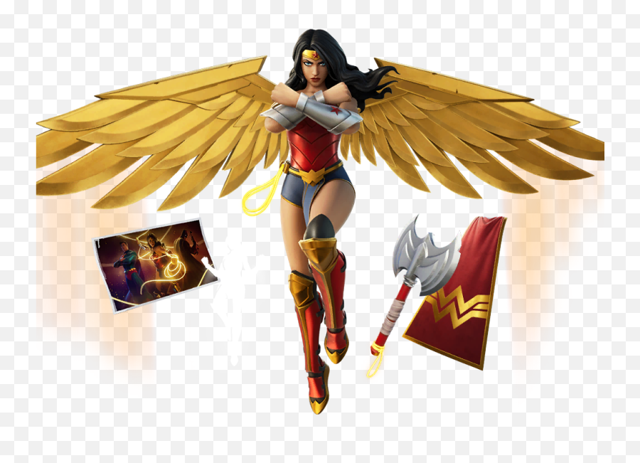 Fortnite Wonder Woman Item Bundle - Png Pictures Images Wonder Woman Fortnite,League Of Legends Diana Icon