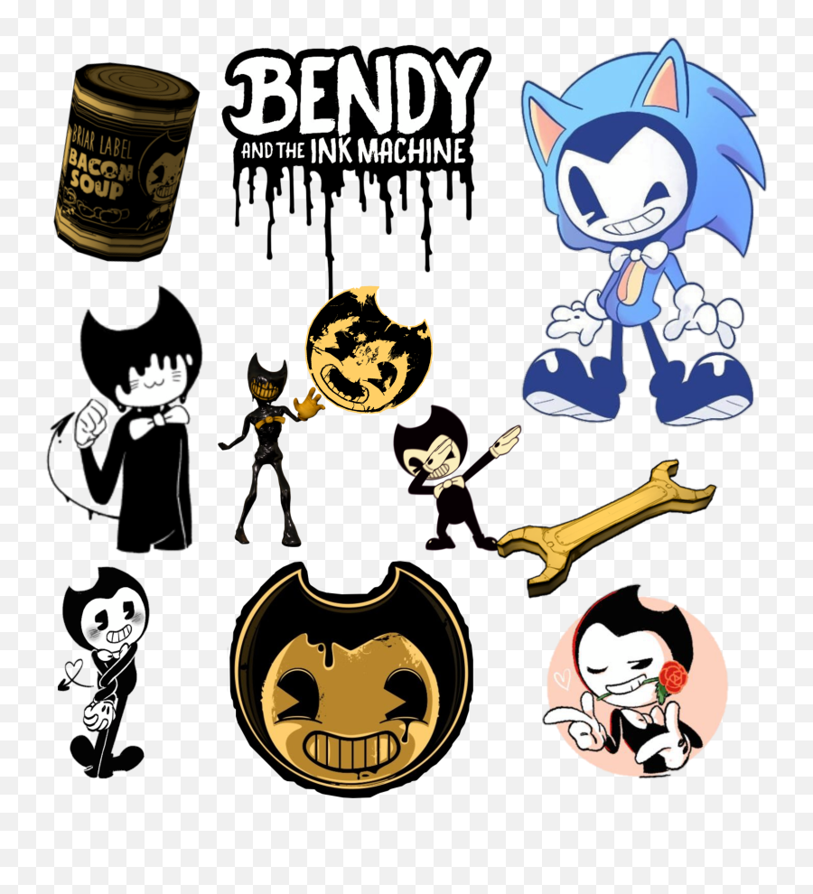 Batim Bendy Freetoedit 300390982299211 By Shadowlover28 - Bendy Drawings Png,Bendy And The Ink Machine Icon