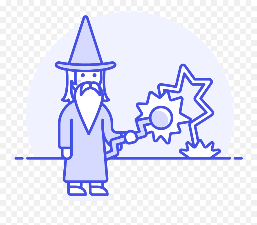 Iconimage Creator - Pushsafer Send Push Notifications Fictional Character Png,Wizard Staff Icon