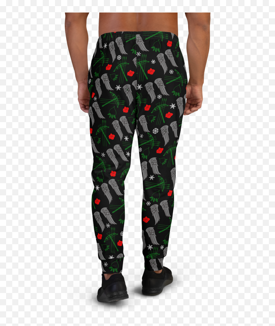The Walking Dead Icons Holiday All - Over Print Menu0027s Joggers Sweatpants Png,Pajamas Icon