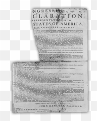 United States Declaration Of - Declaration Of Independence Png,Independence Png