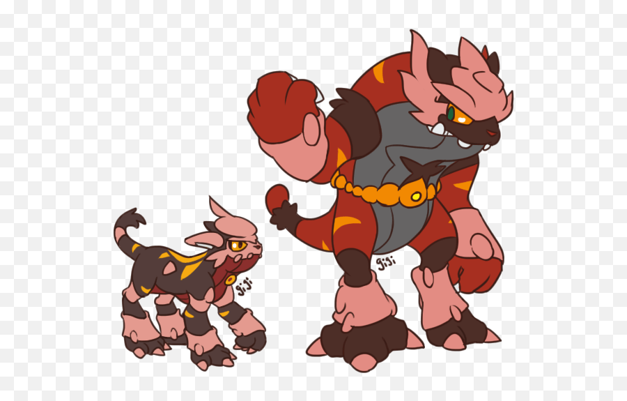 Incineroar - Cartoon Png,Incineroar Png